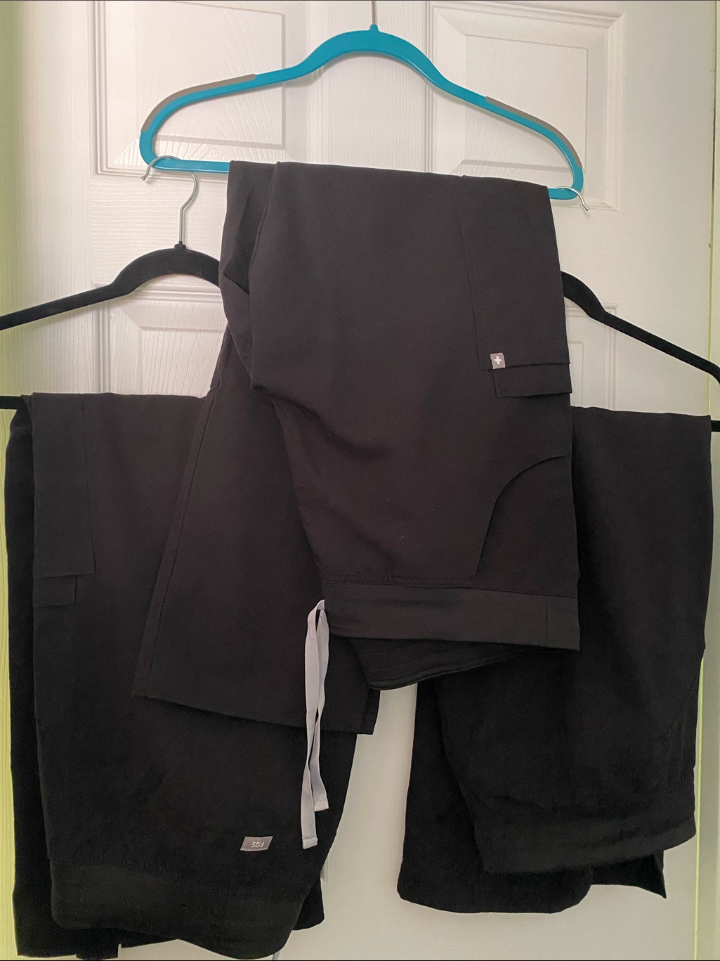 Figs Kade Black Scrub Pants Xl Petite (Qty 3)